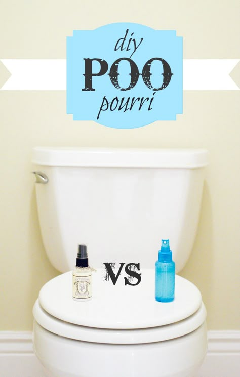 Make your own Poo Pourri recipe and save over 96%!! Works just as well and smells the same. Brilliant! Diy Poo Pourri, Poo Pourri Recipe, Poo Pourri, Diy Cleaners, Cleaners Homemade, Cleaning Recipes, Fragrance Spray, Diy Household, Cleaning Ideas