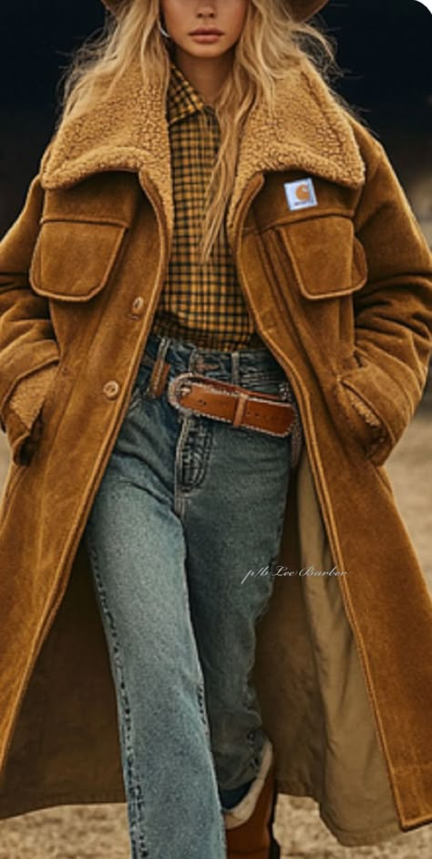 Winter Western Aesthetic, Cold Western Outfits Women, Winter Outfit Inspo 2024 Cold, Western Outfits Aesthetic, Latest Styles In Women Fashion, Winter Outfits Aesthetic Vintage, Western Women Outfits, Cold Outfit Ideas, Cowgirl Winter