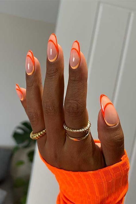 Summer 2024 Nail Colors Trends, Summer Gel Nails Almond Shape, Trending Acrylic Nails Short Square, Nail Design Spring 2024, Nail Inspo Ideas Simple, Simple Fun Nail Art, Cute Almond Summer Nails, Simple Nail Ideas Neutral Colors, Fun Nail Designs Summer