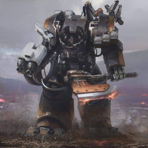 40k Iron Hands, Space Marine Dreadnought, 40k Space Marine, Grey Knights, Power Armour, 40k Warhammer, Adeptus Astartes, Warhammer 40k Art, 40k Art