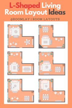 Here are L-shaped living room floor plans to help you find the best layout. #livingroomlayout #L-shapedlivingroom #livingroomfloorplan #l-shapedlivingroomlayout #interiordesign L Shaped Layout Floor Plans, L Living Room Layout, L Shaped Great Room Layout, L Shape Living Dining Room Layout, L Shape Living Room Dining Room Layout, L Shaped Living Room And Dining Room, L Floor Plans Layout, L Shape Apartment Floor Plans, 2 Living Rooms In One Space Layout