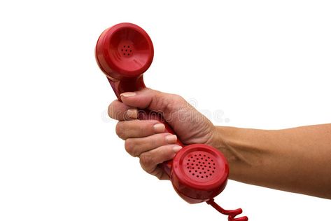 Answering the Telephone. A hand holding a red handset of a telephone, answering #Sponsored , #AD, #Sponsored, #Telephone, #holding, #telephone, #hand Holding Telephone Reference, Telephone Reference, Holding Telephone, Hands Poses, Hand Ref, Drawing Hands, Cool Drawing, Stuff To Draw, Hand Holding