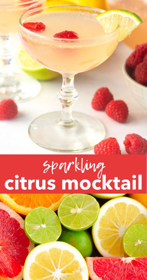 Citrus Drinks Non Alcoholic, Lemon Mocktail, Yellow Mocktails Non Alcoholic, Citrus Mocktails Non Alcoholic, Citrus Mocktail, Lemon Lime Mocktail, Spritzer Drink, Grapefruit Lemonade, Best Mocktail Recipe