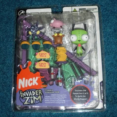 Invader Zim Gir Headphones, Invader Zim Figures, Invader Zim Gir Merch, Invader Zim Merch, Zombie Hello Kitty, Gir Invader Zim, Jhonen Vasquez, Invader Zim Characters, Oops I Did It Again