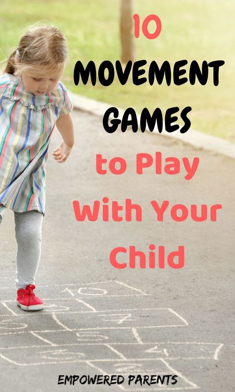 During early childhood it is important for children to develop gross-motor skills such as muscle strength, balance, core strength, postural control, endurance, coordination and balance. Playing movement games is a great way to grow these skills. #movementgames #grossmotor #preschoolers #empoweredparents Gross Motor Skills For Preschoolers, Motor Skills For Preschoolers, Physical Activities For Preschoolers, Skills For Preschoolers, Physical Activities For Toddlers, Motor Skills Preschool, Preschool Activities At Home, Physical Activities For Kids, Activities For Preschoolers