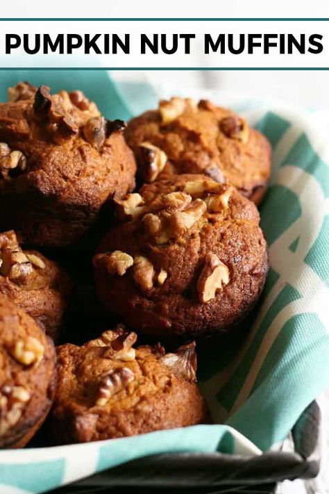 Pumpkin Walnut Muffins, Pumpkin Steel Cut Oats, Instant Pot Pumpkin, Cranberry Mimosa, Blueberry French Toast Casserole, Walnut Muffins, Baked Goat Cheese, Nut Muffins, Banana Nut Muffins