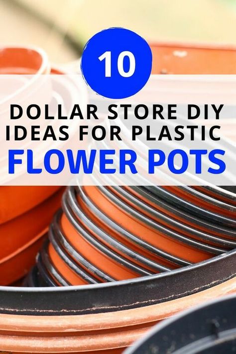 Plastic Flower Pot Makeover, Flower Pot Makeover, Spilled Flower Pot Ideas, Spilled Flower Pot, Pot Makeover, 10 Dollar Store, Decorative Mesh Wreaths, Frugal Decor, Relationship Habits