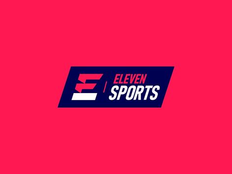 Eleven Sports Logo Redesign by Mark Fortez on Dribbble Sporty Logo Ideas, Sports Company Logo, Sports Channel Logo, Logo Sports Design, Race Team Logo, Sport Logo Design Ideas, E Sports Logo, E Sports Design, Logo Sport Design Ideas