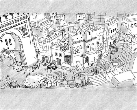 Interpreting Invisible Cities with Illustrations | by Pooja Sanghani-Patel | Medium A Pattern Language, Kublai Khan, Model City, Invisible Cities, Aquatic Ecosystem, Cross River, Design System, The Real World, Mother Earth