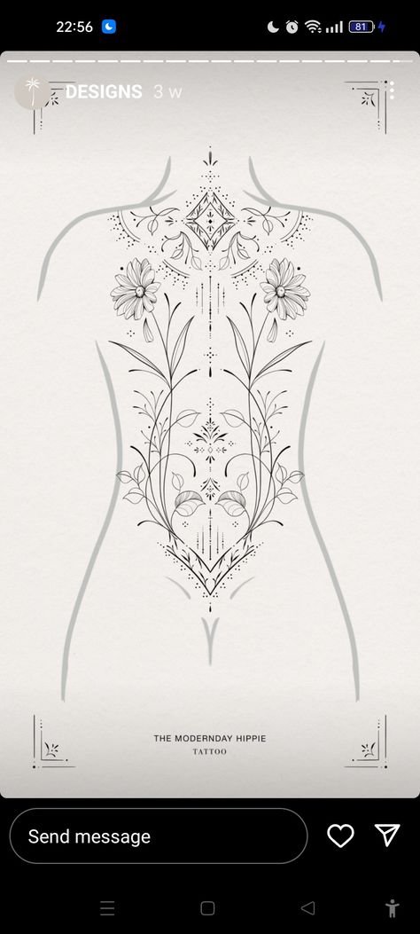 Ornamental Back Tattoo Women Design, Lumbar Tattoo Women, Symmetrical Lower Back Tattoo, Back Tattoo Symmetrical, Mandela Back Tattoo, Symmetrical Tattoo Design, Fine Line Back Tattoo, Yes Tattoo, Sarah Tattoo