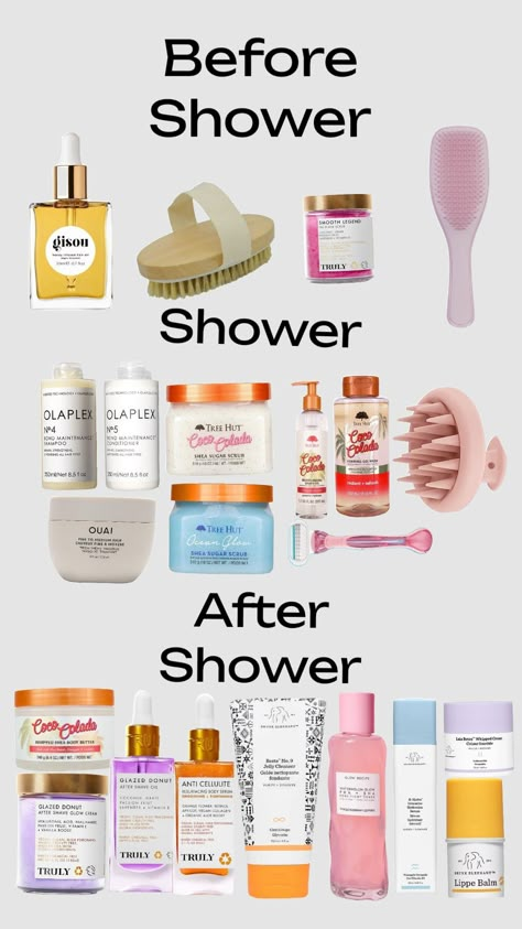 Shower Routine 💅💄🤭💓🍉🏝🏖🌸🌺🦋 Shower Night Routine, Fast Shower Routine, Everything Shower Routine In Order, Affordable Shower Routine, Every Thing Shower Routine, That Girl Shower Routine, Pre Shower Routine, Everything Shower List, Shower Routine List