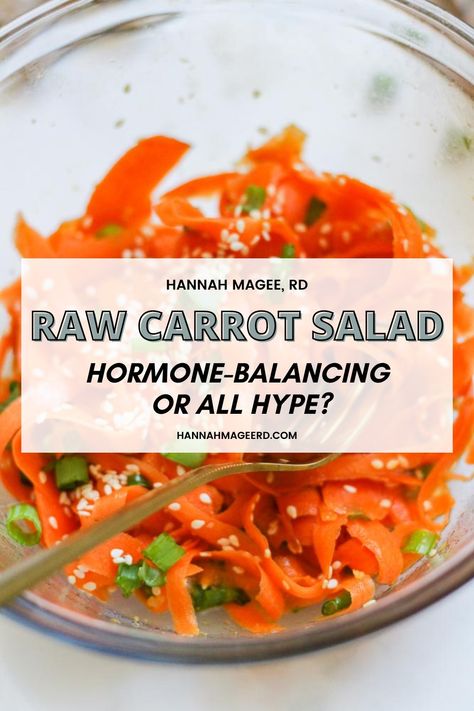 Hormone Reset Diet Recipes, Raw Carrot Salad, Balanced Salad, Cheap Vegetarian Meals, Hormone Balancing Recipes, Balanced Dinner Ideas, Organic Meals, Balanced Dinner, Carrot Benefits