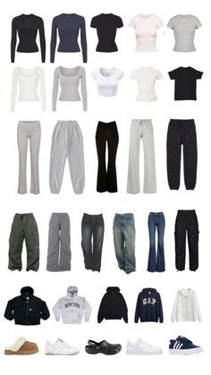 Casual New Years Eve Outfits, Crop Tops Jeans, Types Of Tops, Fairy Grunge Style, Winter Outfits For School, Fashion Fails, Street Outfits, Casual Preppy Outfits, Cute Lazy Outfits