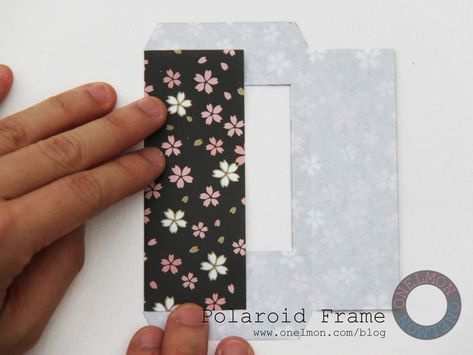 Diy Polaroid Frame, Origami Letters, Instax Diy, Diy Pockets, 4th Year Anniversary, Diy Crafts Cute, Diy Polaroid, Composition Book Cover, Polaroid Diy