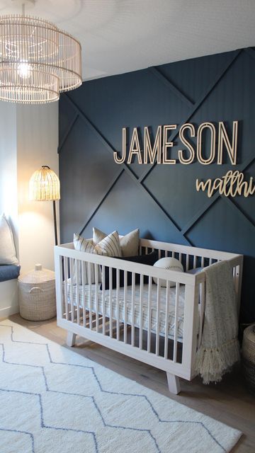 Cassie Schienle on Instagram: "It was an absolute dream to see our baby boy’s nursery come to life. I could’ve never done this without the help of @thechristinahall. I am so forever grateful for everything you’ve done for me and my family. Thank you for letting me share so many special memories with you and your audience. https://liketk.it/4ietQ" Boy Nursery Ideas Blue, Nursery Boy Ideas, Little Boy Nursery, Nursery Inspiration Boy, Boys Nursery Ideas, Nursery Ideas Boy, Baby Boy Nursery Ideas, Grateful For Everything