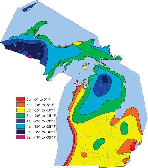 Garden Zones, Michigan Gardening, Plant Hardiness Zone Map, Tornado Alley, Hardiness Zones, Gardening Zones, Plant Zones, My Family Tree, Upper Peninsula