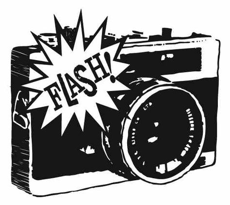 Paparazzi cameras flashing #Story/Concept Paparazzi Camera, Camera Clip Art, Flash Drawing, Camera Illustration, Camera Drawing, Camera Flashes, Camera Logo, Free Clipart Images, Retro Camera