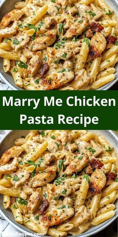 Marry Me Chicken Pasta, Resep Pasta, Pasta With Chicken, Marry Me Chicken, Easy Pasta Dinner, Fast Dinner Recipes, Favorite Recipes Dinner, Pasta Dinner Recipes, Chicken Pasta Recipes