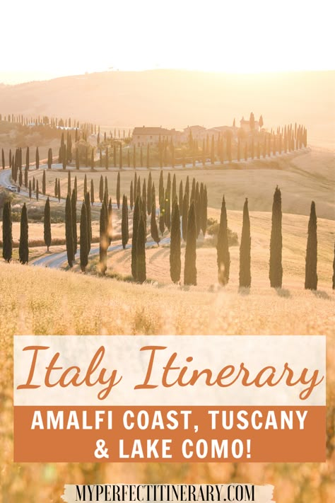 Looking to plan an epic italy itinerary?! This itinerary covers 2 weeks in Italy in beautiful areas like Rome, Amalfi Coast, Island of Capri, Tuscany, and Lake Como! I share all the detials about best train times, best tours, where to stay, best time to go, must-pack items, and so much more! Are you ready to plan your summer italian holiday? #summerinitaly #italytravel #visititaly #tuscany #positano #lakecomo #bellagiolakecomo #honeymoonitaly 3 Weeks In Italy Itinerary, Amalfi Coast Itenary, 12 Day Italy Itinerary, 3 Week Italy Itinerary, 12 Days In Italy, 10 Day Itinerary Italy, Mediterranean Trip Itinerary, Italy Two Week Itinerary, Italy 2 Week Itinerary