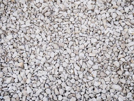 Limestone Gravel, Concrete Sheds, Crushed Limestone, Shed Landscaping, White Gravel, Medium Readings, Gravel Landscaping, Gravel Patio, Shed Base