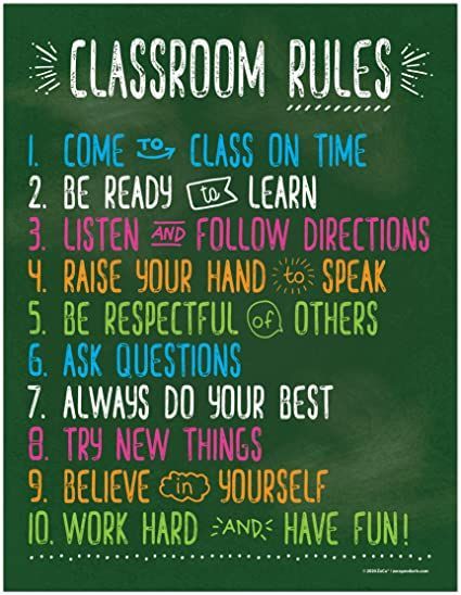 Special Classroom, Classroom Management High School, Classroom Expectations Poster, Class Expectations, Class Rules Poster, Classroom Rules Poster, Classroom Charts, Rules Poster, School Supplies For Teachers