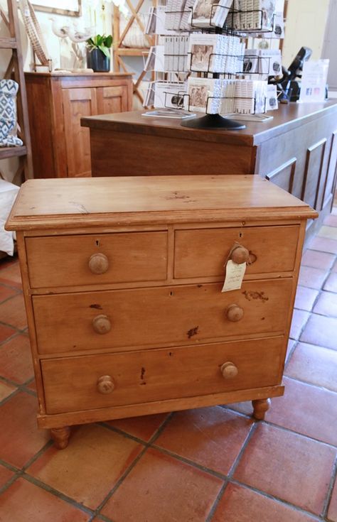 Quick Apartment Update + My New Found Love For Antique English Pine Chests - Lauren Nelson Pine Dresser Bedroom, English Cottage Dresser, Vintage Pine Dresser, Cottagecore Bedroom Dresser, Vintage Pine Furniture, Antique Dresser Nightstand, English Pine Dresser, Antique English Pine Furniture, Antique Wooden Dresser