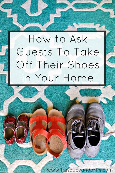 12 Creative Ways How To Ask Guests To Take Off Their Shoes How To Remove Kitchen Cabinets, No Shoes Sign, Remove Shoes Sign, Shoes Off Sign, Remove Shoes, Diy Toilet, Glass Cooktop, Deep Cleaning Tips, No Shoes