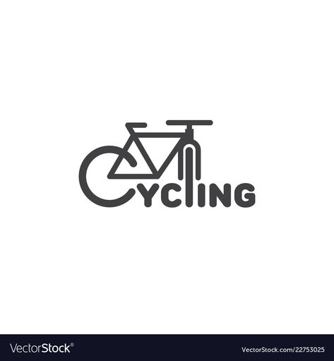 Cycle Logo Design, Cycling Logo Design, Bicycle Logo Design, Bike Logo Cycling, Cycling Logo, Bicycle Logo, Logo Bike, Bike Logos Design, Cycle Logo