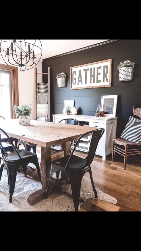 Farm House Dining Room, Farmhouse Dining Rooms Decor, Modern Farmhouse Dining Room, Modern Farmhouse Dining, Regal Design, Dining Room Makeover, Farmhouse Dining Room, Dining Room Inspiration, Updating House