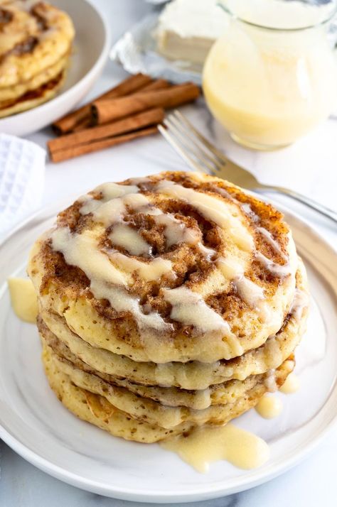 Quick Cinnamon Roll Pancake Recipe – Yummy and fully Pancake Donuts Recipes, Cinnamon Roll Pancakes Easy, Cinnamon Rolls Pancakes, Cinnamon Bun Pancakes, Cinnamon Swirl Pancakes, Pancakes With Cinnamon, Cinnamon Roll Pancakes Recipe, Cinnamon Roll Pancakes, Cinnamon Pancakes