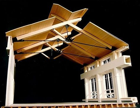 Timber Architecture, Arch Model, Roof Architecture, Wooden Structure, Architecture Model House, Roof Trusses, Architecture Model Making, Timber Structure, Roof Structure