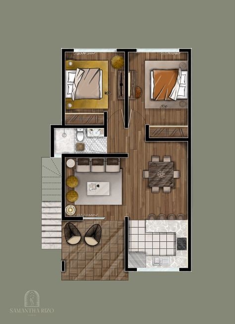 Floor Plan Procreate, Procreate Architecture Sketch, Procreate Floor Plan, Rendering Floor Plan, Floor Plan Render, Procreate Architecture, Sketches Procreate, Archi Sketches, Sketch Plan