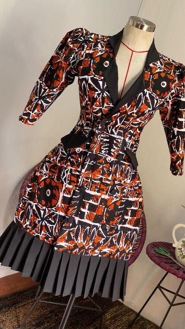 Vitenge Dresses Designs Unique, Classy Ankara Outfits For Women, Vitenge Dresses Designs, African Wear For Women, Salon Wear, Classy Short Dresses, African Fabric Dress, Modest Dresses Fashion, Ankara Dress Styles