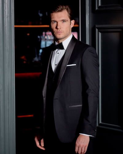 Want to feel as suave as James Bond at your next event? Hire our three piece dinner suit: Lightweight 2/3 suit Shawl collar self pattern Size 34 - 56  We stock all of the latest styles here at Impeccable, you will always be sophisticated and on trend in one of our suits. If you can’t find what you are looking for in one of our fashionable ready to wear tuxedos or dinner suits our expert team are more than happy to source your requirement.  Using only fabrics of the highest quality we love providing the finest personal service for our clients’ special occasions. Every tuxedo for rental or dinner suit for hire are also the work of premium craftsmanship and enjoy the same excellent service level.  Wedding Suits & Formal Wear for Hire, Rental & Sale in London - Impeccable Wear Black Tie Wedding Party, Charity Gala, Suits Formal, Finest Men, Morning Suits, Dinner Suit, Awards Night, Gala Dinner, Tweed Suits