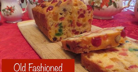 This light  fruitcake contains only fruit and no spices. Light, moist and packed with goodness. Homemade fruitcake has bee... Golden Fruit Cake Recipe, Light Fruitcake Recipe, Light Christmas Cake Recipe, Light Christmas Cake, Homemade Fruitcake Recipe, Light Fruit Cake Recipe Christmas, White Fruit Cake Recipe, Lemon Fruit Cake, White Fruit Cake Recipe Old Fashion