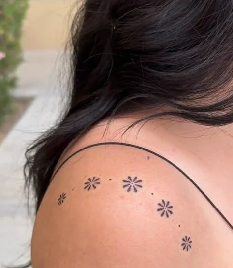 Coverup Tattoo Ideas On Wrist, The Marias Tattoo, Pyrex Pattern Tattoo, Simple Arm Band Tattoo For Women, Down To Earth Tattoo Ideas, Blacked Out Flower Tattoo, Flat Penny Tattoo, Mexican Female Tattoo, Sternum Word Tattoo