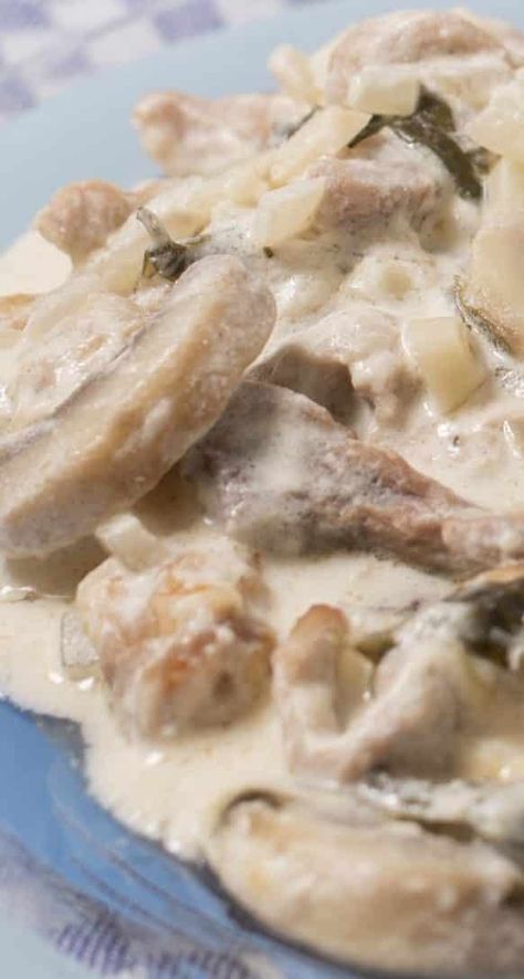 Cubed Pork Recipes, Pork Stroganoff, Mushroom Slow Cooker, Cubed Pork, Pork Crockpot Recipes, Dinner Pork, Affordable Recipes, Meals Breakfast, Pork Fillet