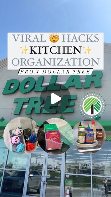 Emma Villaneda on Instagram: "Get ready! All of my top Dollar Tree ✨kitchen organization✨ hacks in one video!  👉🏻 Which idea was your favorite?!  🤩📸👇🏻 SHOPPING list: 🛒 Dollar Tree Book Bins 🛒 Dollar Tree Turn Tables 🛒 Dollar Tree Index Card Holder 🛒 Dollar Tree Adhesive Hooks 🛒 Dollar Tree Ice Tray with Lid  🛒 Dollar Tree Locker Style Bin 🛒 Dollar Tree Clear Containers   #diy #organization #organizationideas #dollartree #hack #homehacks #home #homedesign #diyproject #tutorial #hacks #ideas #lifestyle #lifehacks #kitchen #kitchenorganization #organizer" Kitchen Diy Organization Ideas, Fridge Organization Dollar Tree, Seasoning Jars Ideas, Dollar Tree Tupperware Organization, Kitchen Table Organization, Dollar Tree Fridge Organization Ideas, Dollar Tree Snack Organization, Snack Organization Ideas Counter, Amazon Kitchen Hacks