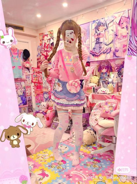 Yumi Kawaii Outfit, Jojifuku Outfit, Yume Kawaii Fashion, Yumi Kawaii, Fairy Kei Fashion, Alt Fits, Kawaii Outfit Ideas, Kawaii Outfit, Yume Kawaii