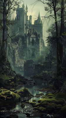 Dark Fantasy Wallpapers Fantasy Asthetics Photos, Dark Fantasy Artwork Wallpaper Hd, Dark Fantasy Architecture, Dark Fantasy Setting, Low Fantasy Aesthetic, Dark Fantasy Aesthetic Wallpaper, Dnd Aesthetic Wallpaper, Fantasy Castle Wallpaper, Fantasy Background Wallpaper