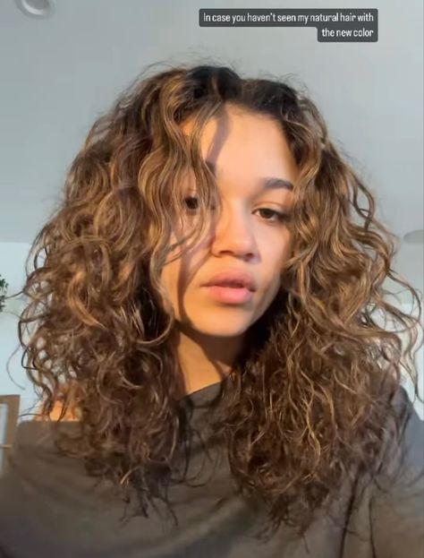 Curly Haired Curtain Bangs, Curly Long Layers With Face Framing Pieces, Long Layers Short Curly Hair, Curly Face Framing Haircut, Light Layers Curly Hair, Mermaid Haircut Curly Hair, Curly Hair Styles Shoulder Length, Heavy Layers Curly Hair, Brown Curly Hair Shoulder Length