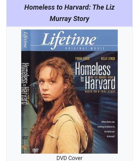 Homeless To Harvard, Liz Murray, Philadelphia Experiment, Ip Man 4, Thora Birch, I Love My Mother, Based On A True Story, Movie Club, Inspirational Movies