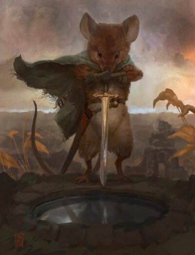 Mouse Guard, D D Character Ideas, Dungeons And Dragons Characters, Dnd Characters, Fantasy Artwork, Narnia, Fantasy Character, Creature Art, A Mouse