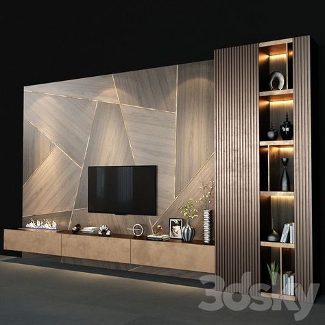 Tv Cabinet Wall Design, Tv On The Wall, Modern Tv Room, Modern Tv Wall Units, Living Room Wall Units, Tv Cabinet Design, Modern Tv Wall, Wall Tv Unit Design, Living Room Tv Unit