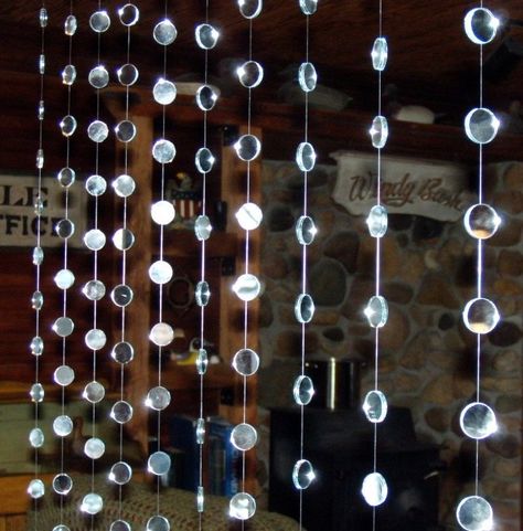 Mirror garland at a wedding as seen on @offbeatbride #ceremony #wedding #decor Fancy Wedding Shoes, Mirror Garland, Frozen Bedroom, Frozen Room, Free Wedding Printables, Fancy Wedding, Beaded Curtains, Diy Mirror, Tree Wedding