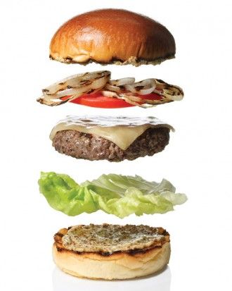 See the Beef Burgers in our Best Burgers gallery Burger Recipes Beef, Easy Hamburger, Martha Stewart Recipes, Burger Sliders, Hamburger Recipes, Beef Burger, Beef Burgers, Turkey Burgers, Good Burger