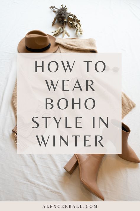 Boho In The Winter, Boho Winter Shoes, Boho Chic Style Outfits Winter, Boho Snow Outfit, Boho Hippie Accessories, How To Dress Boho Outfits, Boho Leggings Outfit Winter, Boho Women Outfits, Boho Shoes Winter