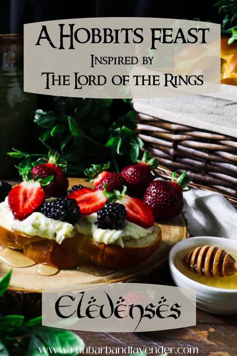 Lotr Food, Hobbit Feast, Lotr Marathon, Whipped Brie, Hobbit Day, Hobbit Food, Lotr Party, Hobbit Party, Medieval Recipes