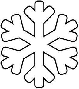 Snowflakes Crafts For Kids, Images Of Snowflakes, Snowflake Printables, Snow Flake Pattern, Christmas Boarders, Snowflake Outline, Monster Decorations, Snowflake Clipart, Snowflakes Drawing