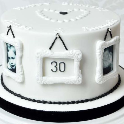 Monochrome husband & wife 30th birthday cake Birthday Cakes For 50th Birthday Men, 30 Year Old Birthday Cake Men, Husband Birthday Cake Ideas From Wife, 30th Birthday Cake For Men My Husband, 30th Birthday Cake Ideas For Men, Birthday Cake 30th Men, Birthday Cakes For Husband, 30th Birthday Cake For Him, 30th Birthday Cake For Men